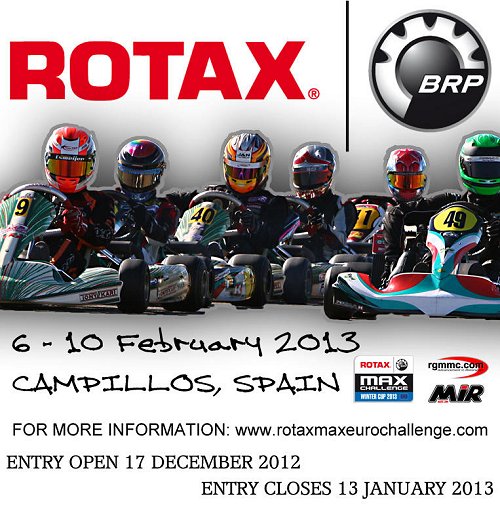 Rotax Max Wintercup 2013 in Campillos